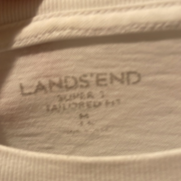 Pack of three Lands’ End Super T basic tee shirts - Picture 6 of 9